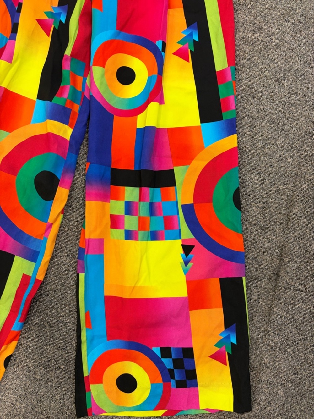 BruceGlen Stained Glass Pattern Pants - Picture 2 of 3